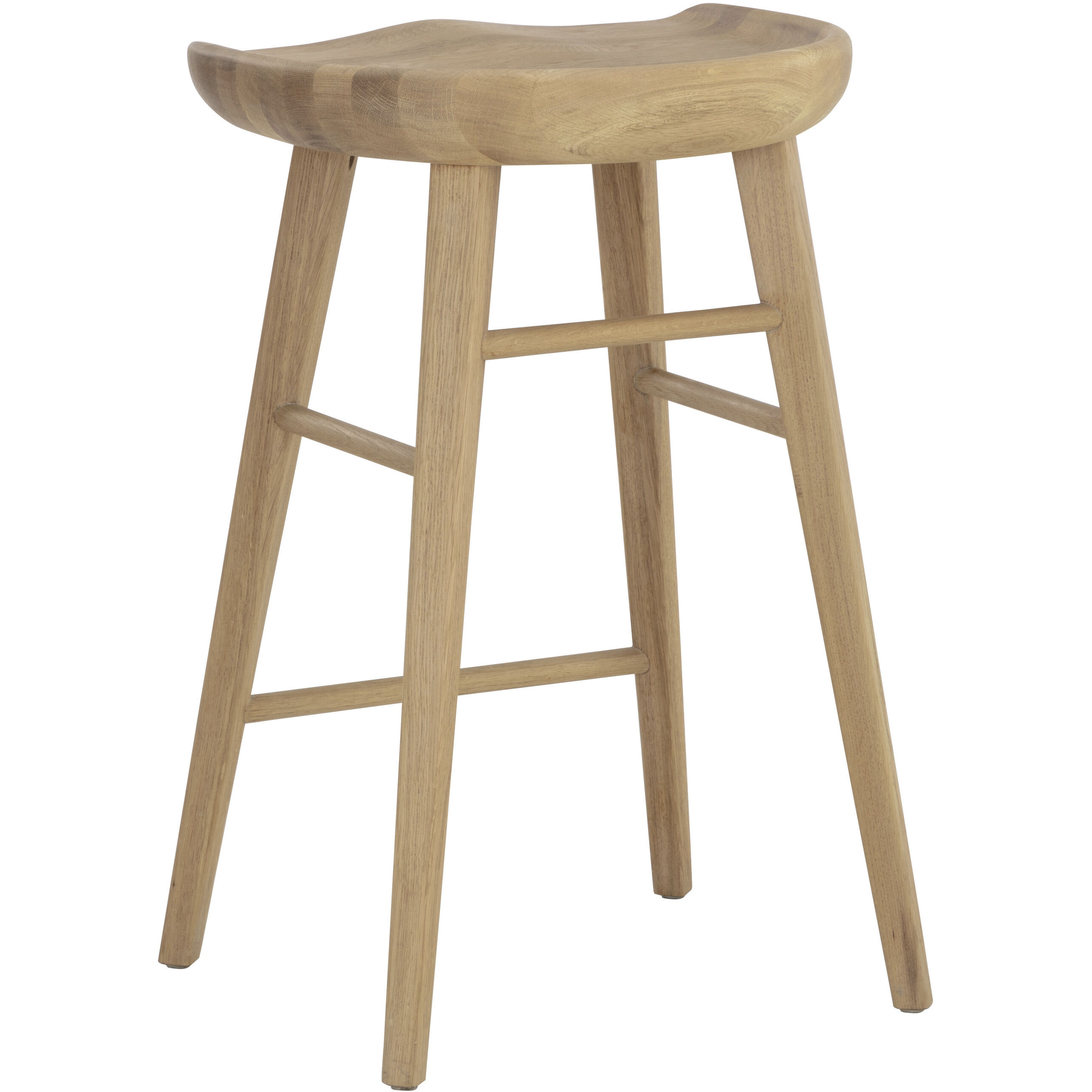 Dominic 26.5 inch Light Oak Counter Stool
